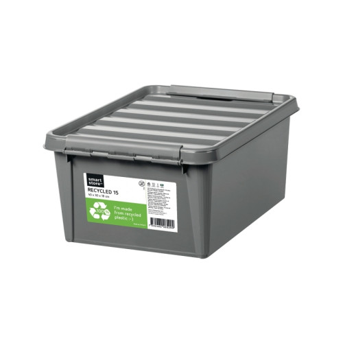 SmartStore™ Förvaringsbox SmartStore Recycled 15, 40 x 30 x 18 cm, grå,...
