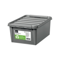 Produktbild för Förvaringsbox SmartStore Recycled 15, 40 x 30 x 18 cm, grå,...
