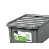 Produktbild för Förvaringsbox SmartStore Recycled 15, 40 x 30 x 18 cm, grå,...