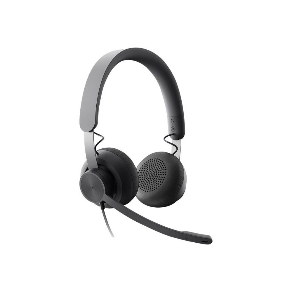 Produktbild för Logitech Zone Wired MSFT Teams - headset - USB-C
