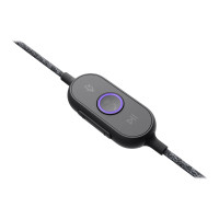 Produktbild för Logitech Zone Wired MSFT Teams - headset - USB-C