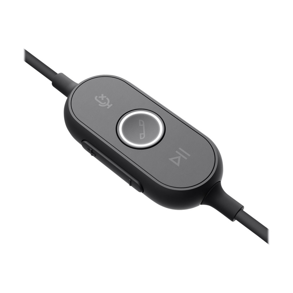 Produktbild för Logitech Zone Wired MSFT Teams - headset - USB-C