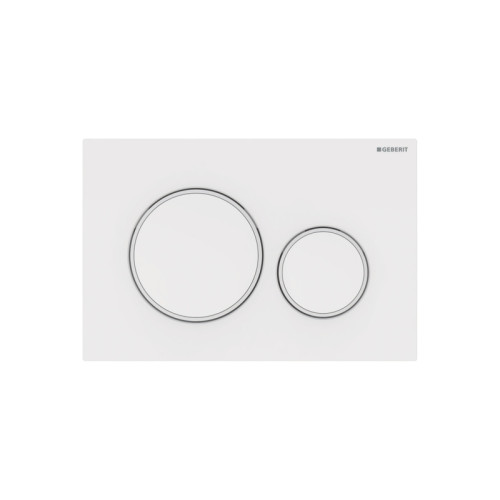 GEBERIT Geberit 115.882.11.1, Spolplatta, Vit, Geberit, 246 mm, 12 m...