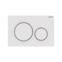 Produktbild för Geberit 115.882.11.1, Spolplatta, Vit, Geberit, 246 mm, 12 m...