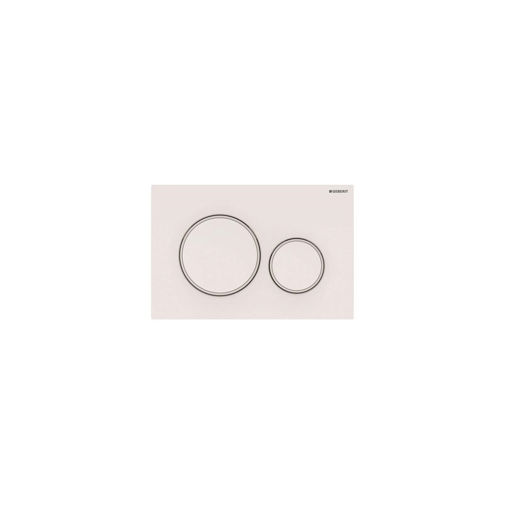 Produktbild för Geberit 115.882.11.1, Spolplatta, Vit, Geberit, 246 mm, 12 m...