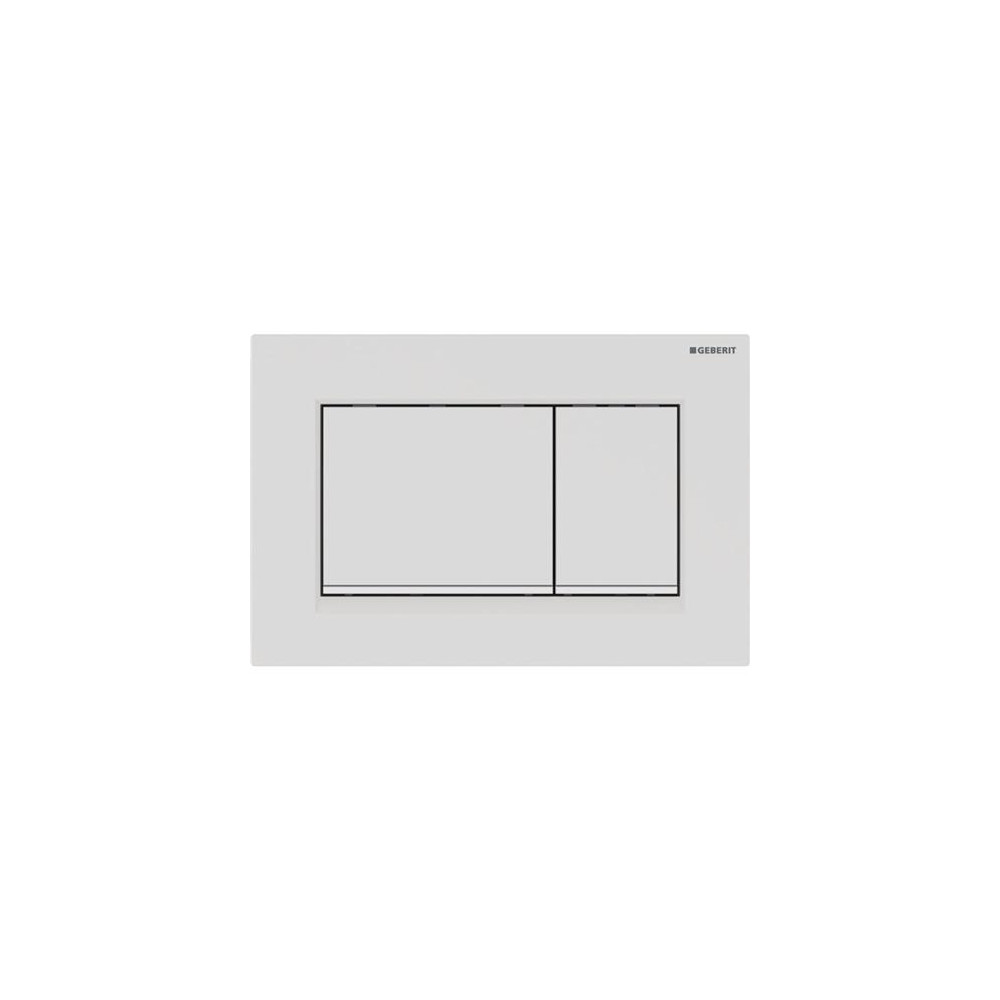 Produktbild för Geberit 115.883.01.1, Spolplatta, Vit, Geberit, 246 mm, 12 m...