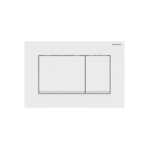 GEBERIT Geberit 115.883.11.1, Spolplatta, Vit, Geberit, 246 mm, 12 m...