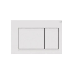 Produktbild för Geberit 115.883.11.1, Spolplatta, Vit, Geberit, 246 mm, 12 m...