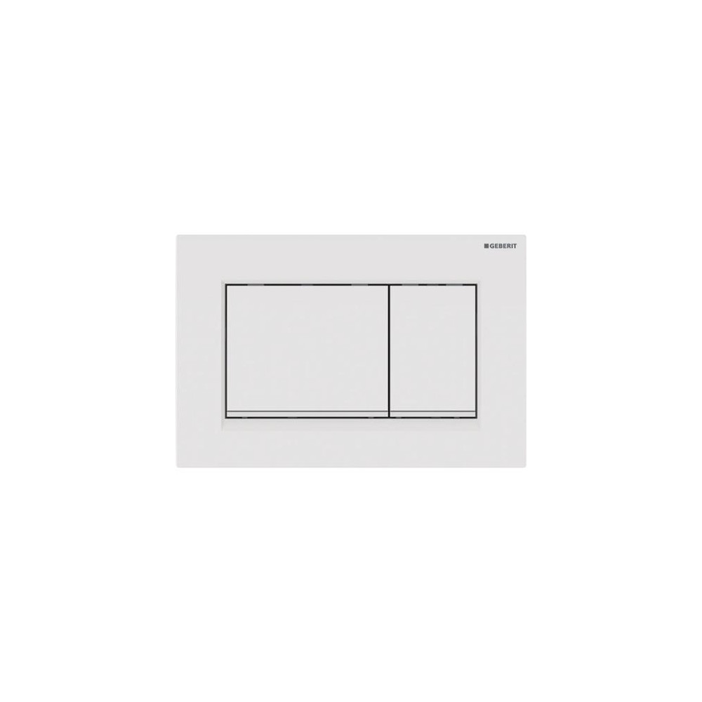 Produktbild för Geberit 115.883.11.1, Spolplatta, Vit, Geberit, 246 mm, 12 m...