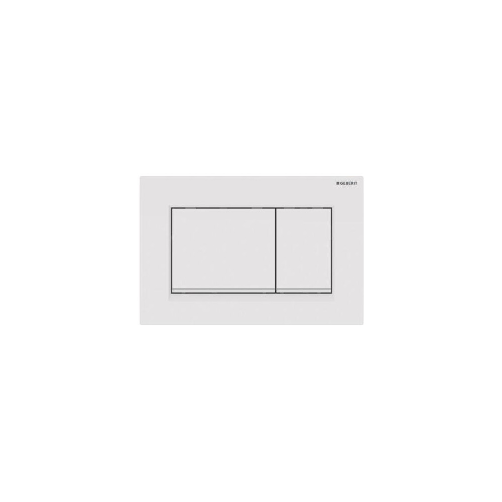 Produktbild för Geberit 115.883.11.1, Spolplatta, Vit, Geberit, 246 mm, 12 m...