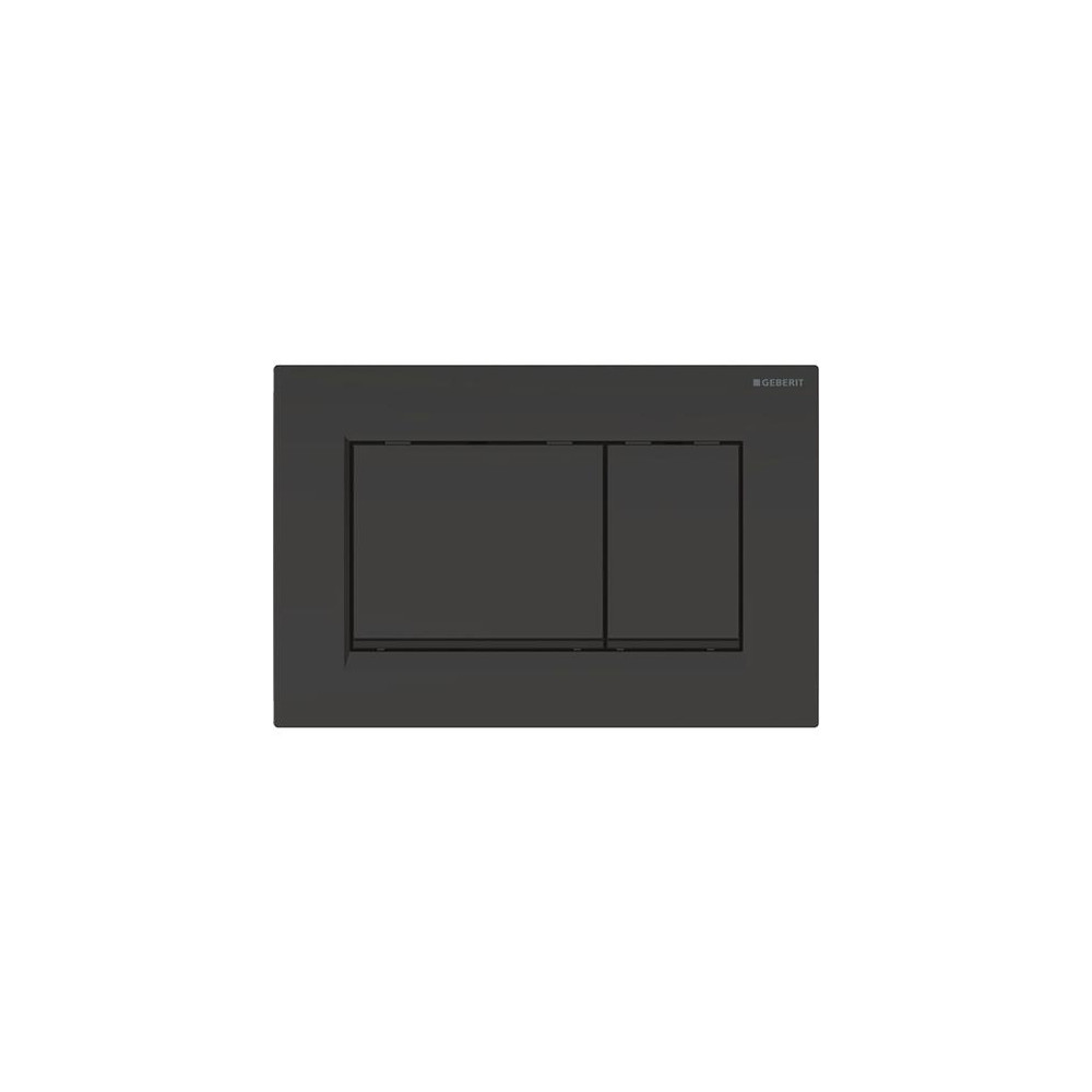 Produktbild för Geberit 115.883.DW.1, Spolplatta, Svart, Geberit, 246 mm, 12...