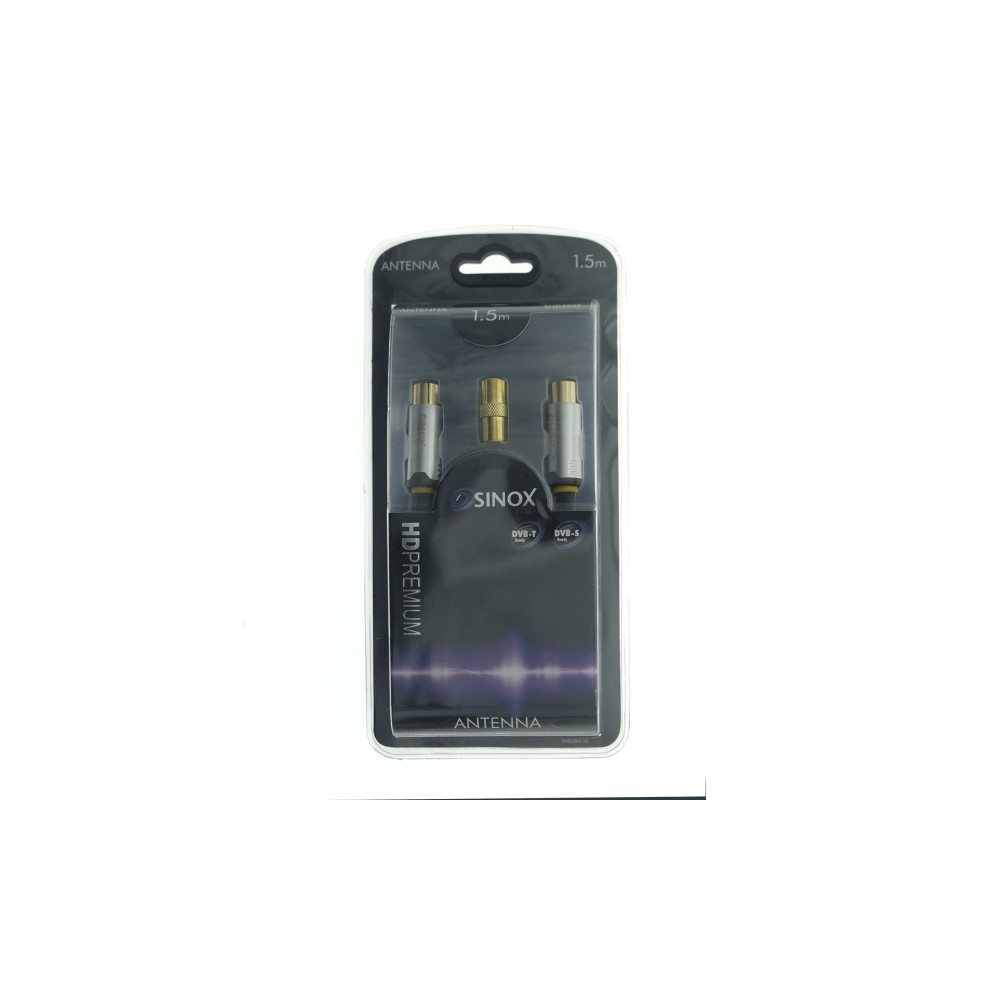 Produktbild för Sinox HD Premium Digital TV antenna - antennkabel - 1.5 m