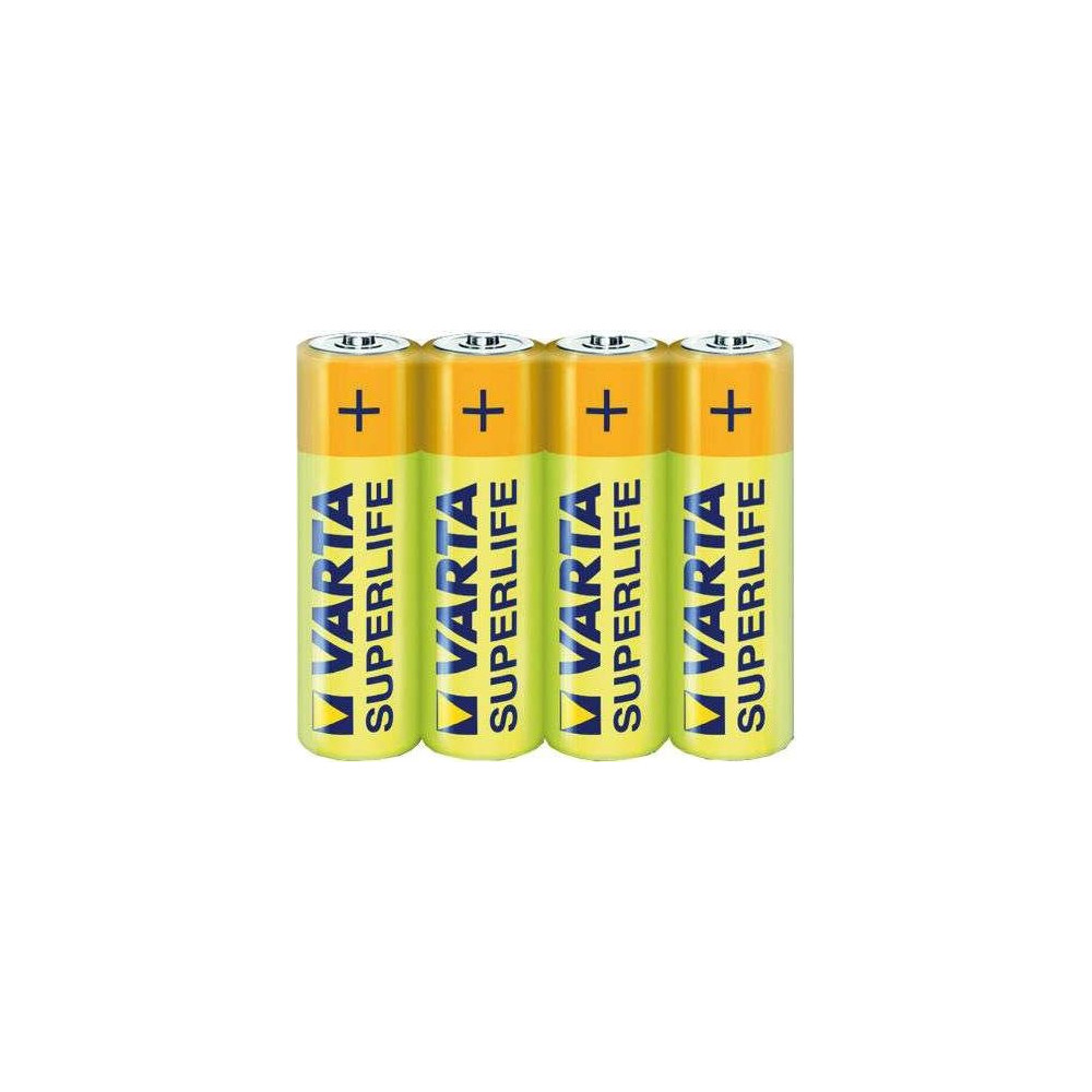 Produktbild för Varta SUPERLIFE AA, AA, Zink-Kol, 1,5 V, 50,5 mm, 1,45 cm, 1...