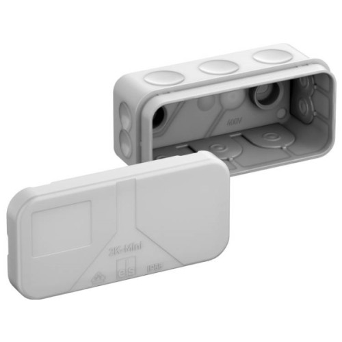 SPELSBERG Förgreningsdosa 2,5 mm², 2K-Mini 89x43x38 mm med 11 membrane...