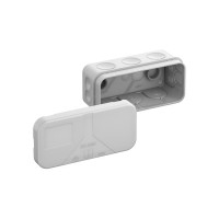 Produktbild för Förgreningsdosa 2,5 mm², 2K-Mini 89x43x38 mm med 11 membrane...