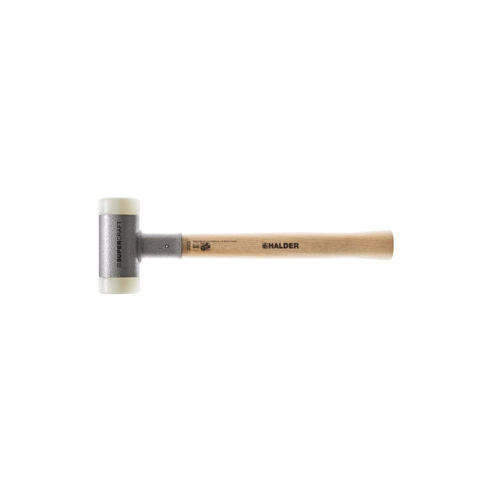 Produktbild för Halder SUPERCRAFT 3366.035 gummihammare ergonomiskt grepp, h...