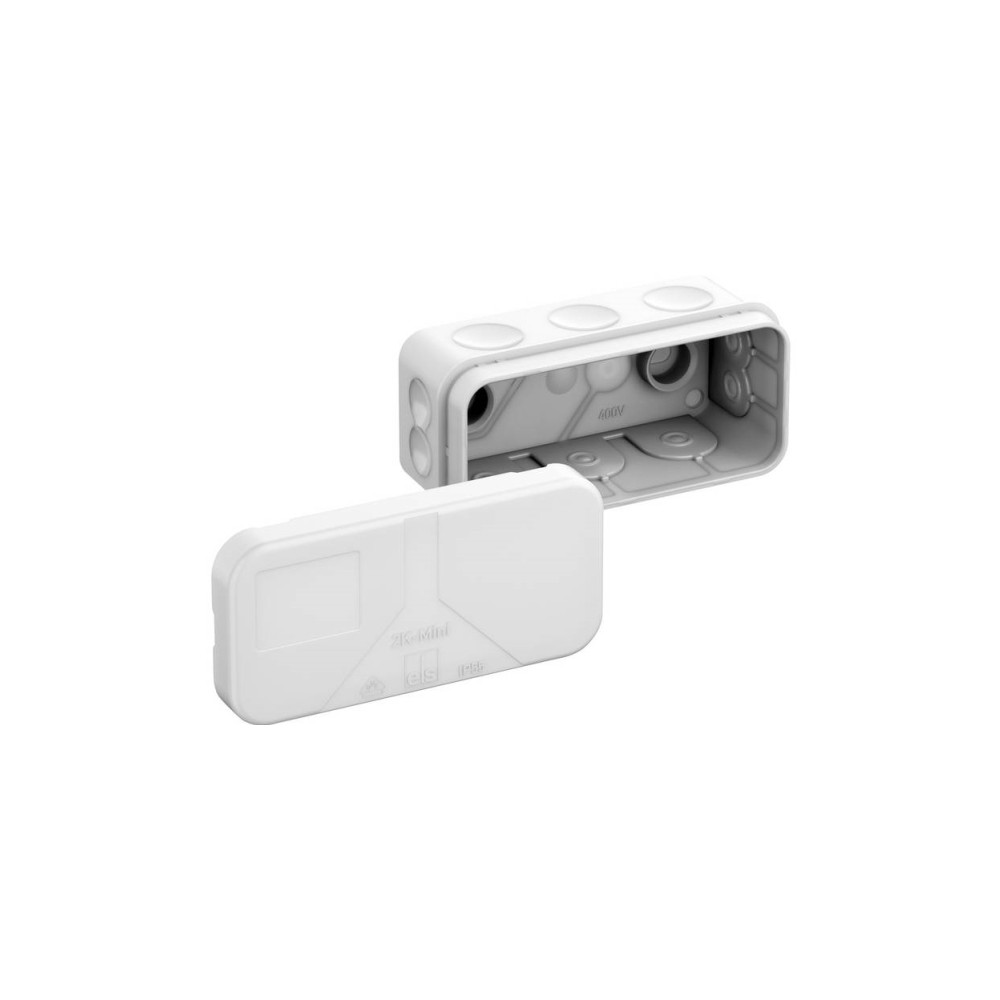 Produktbild för Membrandåse 2K-Mini-L/W, hvid, uden klemmer, 43 x 89 x 38 mm