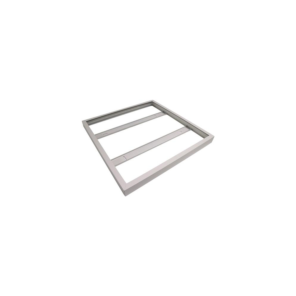 Produktbild för Påbyggnadsram för LED plattpanel, mått 598x598x50, VIT RAL90...
