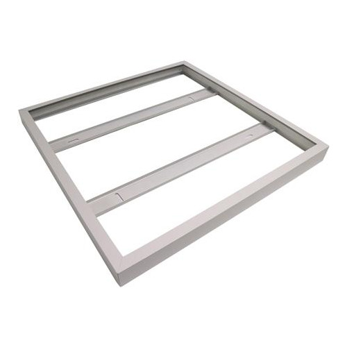 Solar Plus Påbyggnadsram för LED plattpanel, mått 598x598x50, VIT RAL90...