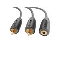 Produktbild för Sinox Plus+ ljudkabel - 1 m