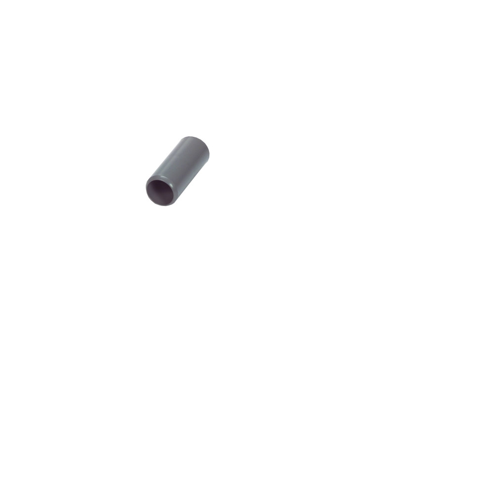 Produktbild för DIETZEL muff för halogenfria plaströr 20 mm HFSM (¾") ljusgr...