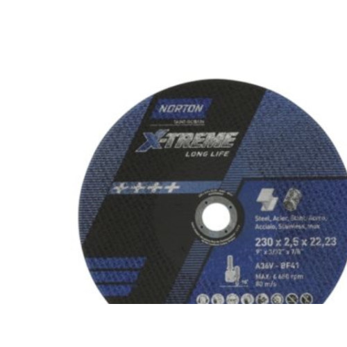 Saint Kap-/skiva 230x2,5x22,23 mm A36V-230x2.5x22.2-T41 NOR-X-Trem...