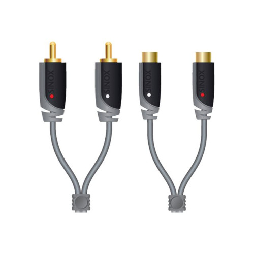 Sinox beslag Sinox Plus+ Stereo RCA Extension - ljudförlängningskabel - 5 m
