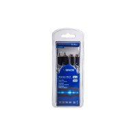 Produktbild för Sinox Plus+ Stereo RCA Extension - ljudförlängningskabel - 5 m