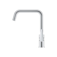 Produktbild för GROHE QuickFix Start, Standard, Krom, Joystick, Single, 3/8"...