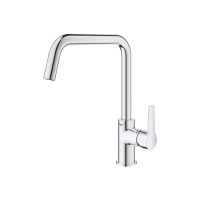 Produktbild för GROHE QuickFix Start, Standard, Krom, Joystick, Single, 3/8"...