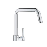 Produktbild för GROHE QuickFix Start, Standard, Krom, Joystick, Single, 3/8"...