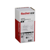 Produktbild för Fischer 536870, Skruv, Betong, Allmän användning, Pozidriv,...