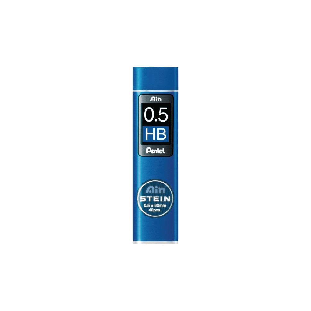 Produktbild för Grafitstift Pentel Ain Stein C275, 0,5 mm, HB, paket med 40...