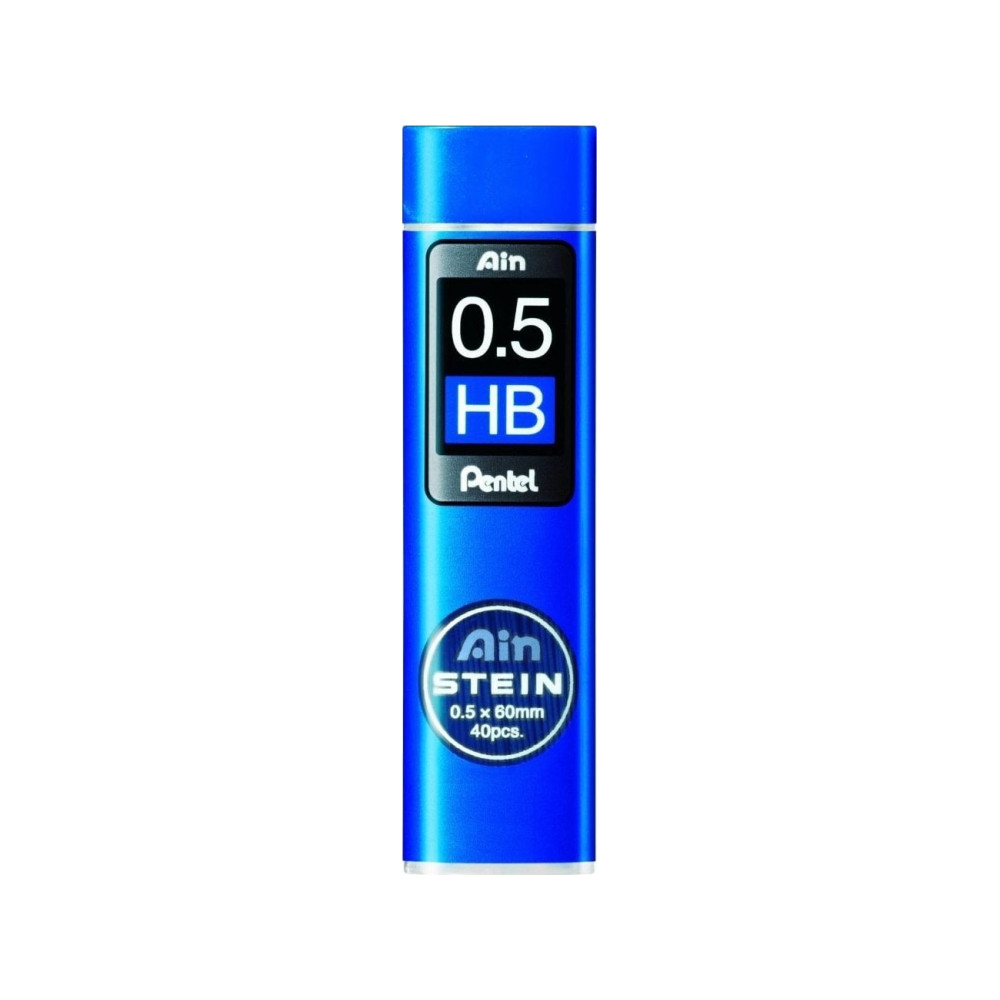 Produktbild för Grafitstift Pentel Ain Stein C275, 0,5 mm, HB, paket med 40...