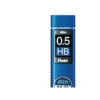 Produktbild för Grafitstift Pentel Ain Stein C275, 0,5 mm, HB, paket med 40...