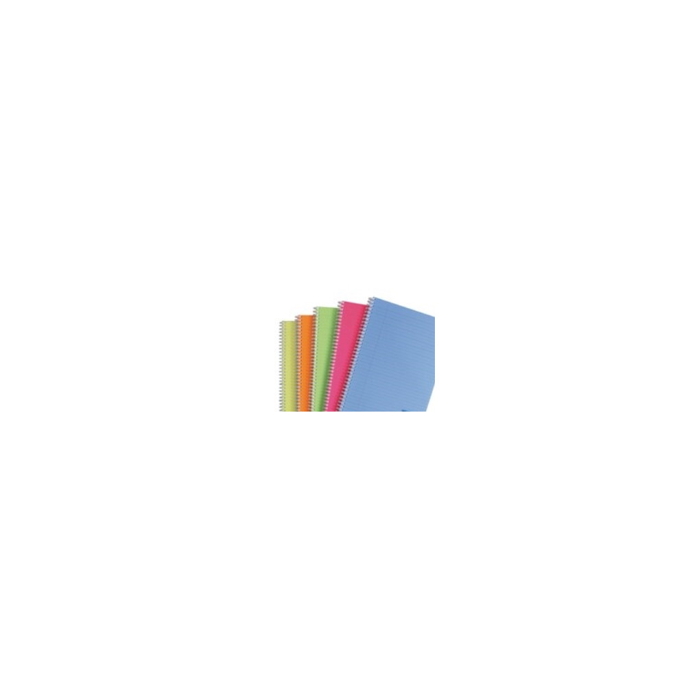 Produktbild för Anteckningsbok Clairefontaine Linicolor A4 90 g 90 blad linj...