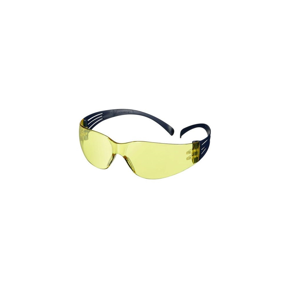 Produktbild för 3M SecureFit 100 skyddsglasögon SF103AF-BLU-EU blåa skalmar...