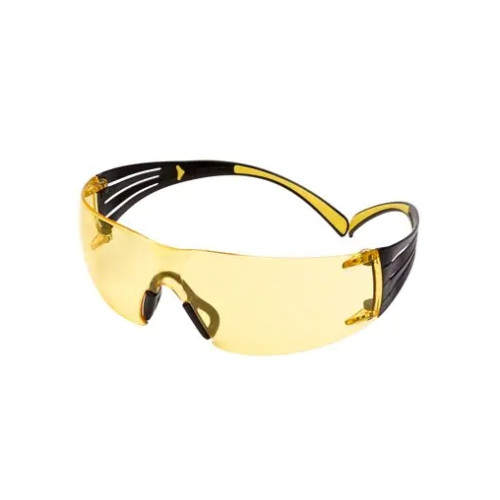 3M 3M SecureFit 400, Skyddsglasögon, Alla, Svart, Gul, Gul, Pol...
