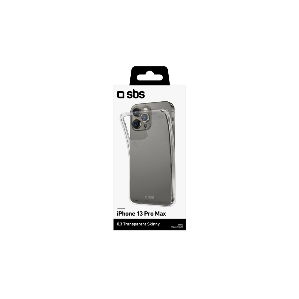Produktbild för SBS TESKINIP1367T, Mobilskal, Apple, iPhone 13 Pro Max, 17 c...