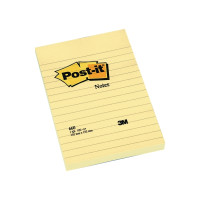 Produktbild för Post-it 660 - anteckningar - stor - 101 x 152 mm - 600 ark (6 x 100)