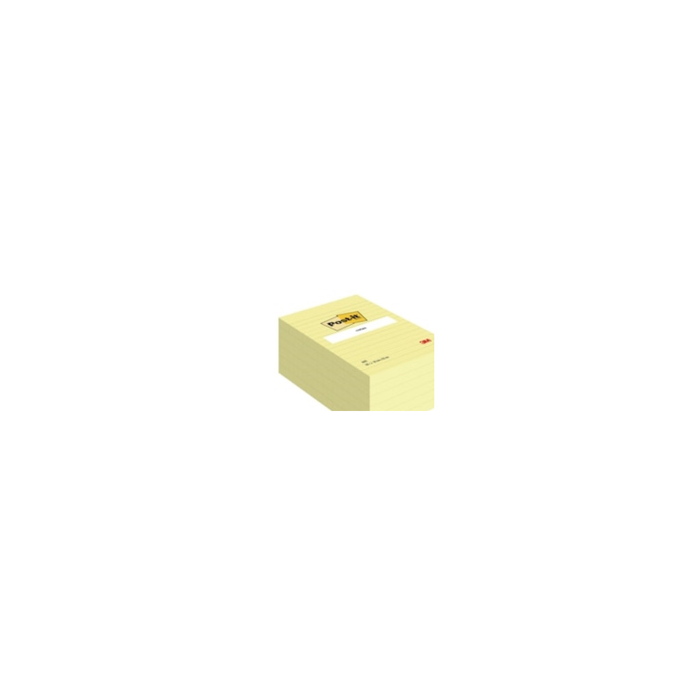 Produktbild för Post-it 660 - anteckningar - stor - 101 x 152 mm - 600 ark (6 x 100)