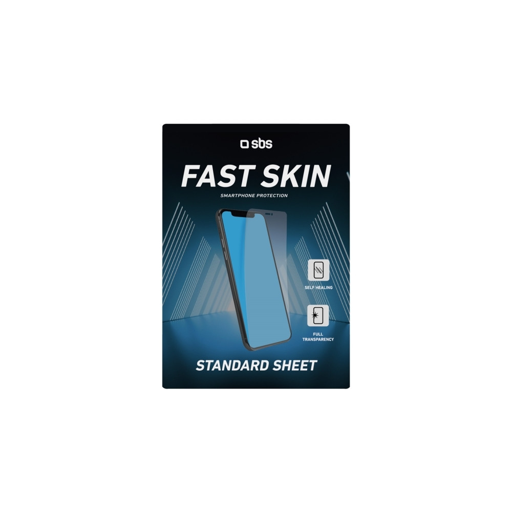 Produktbild för SBS TEFSTSKINSHEET, Stötsäker, Reptålig, Transparent, 20 sty...