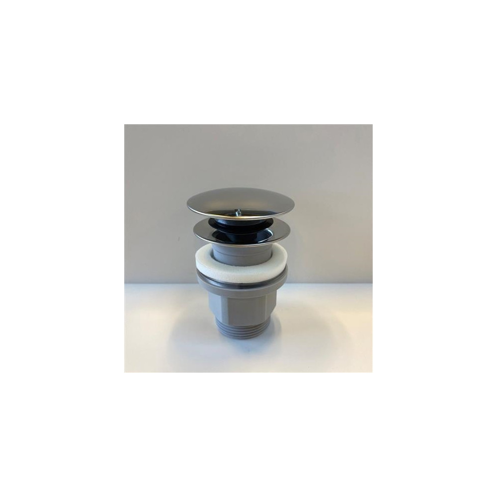Produktbild för Ideal Standard 1 1/4" förkromad push-open golvavloppsventil...