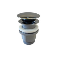 Produktbild för Ideal Standard 1 1/4" förkromad push-open golvavloppsventil...