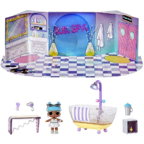 MGA Entertainment L.O.L. Surprise! Winter Chill Spaces Playset with Doll- Styl...
