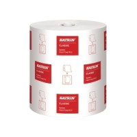 Produktbild för Pappershandduk rulle, Katrin 58198, M, 2-lagers, 21 cm x 170...