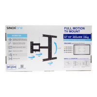 Produktbild för Sinox One konsol - justerbar arm - för LCD-display - svart
