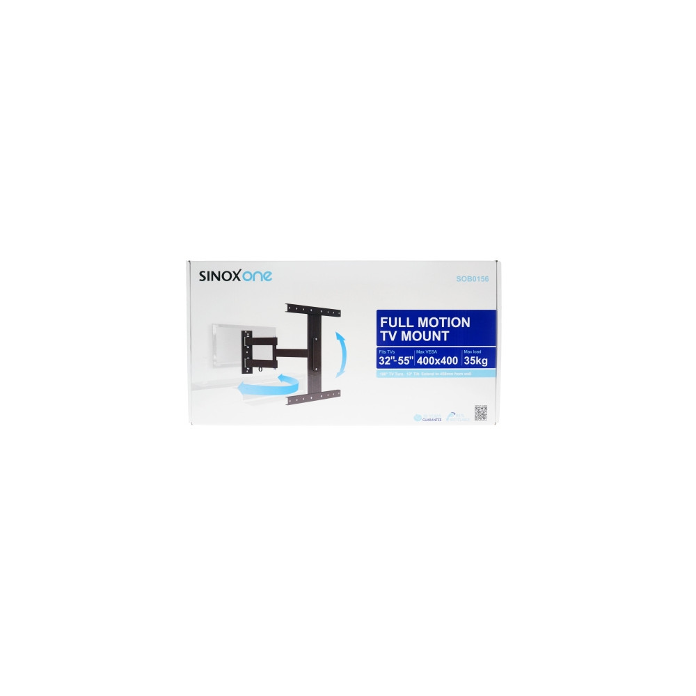 Produktbild för Sinox One konsol - justerbar arm - för LCD-display - svart