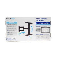 Produktbild för Sinox One konsol - justerbar arm - för LCD-display - svart
