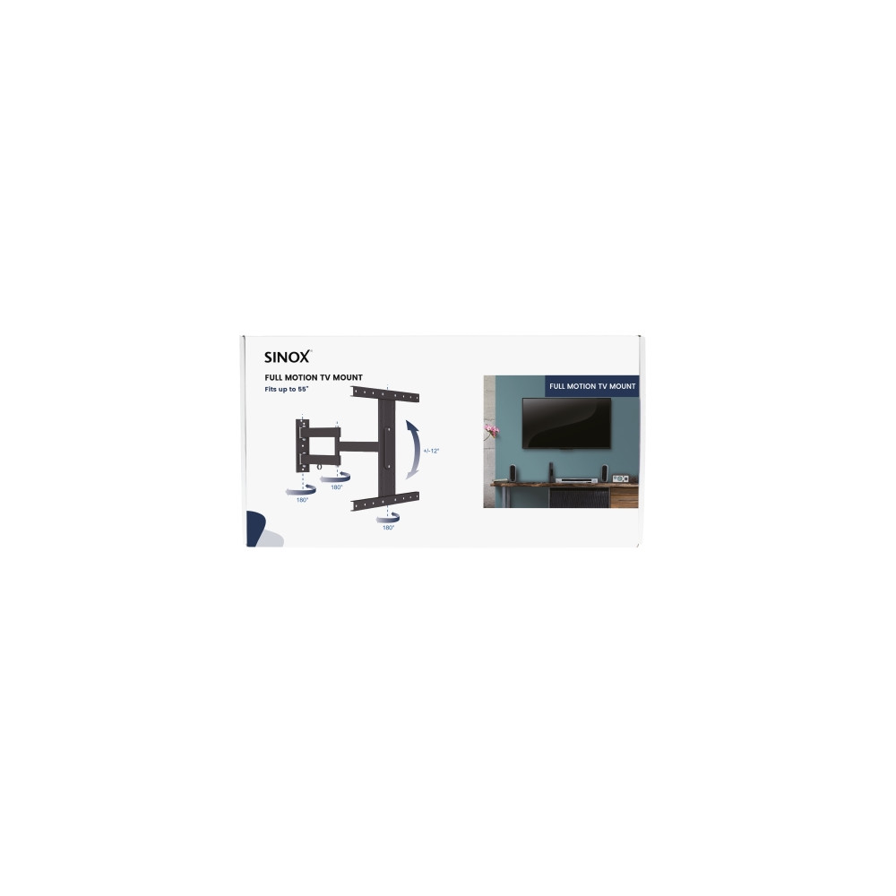 Produktbild för Sinox One konsol - justerbar arm - för LCD-display - svart